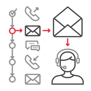 Mailflow workflow icon.